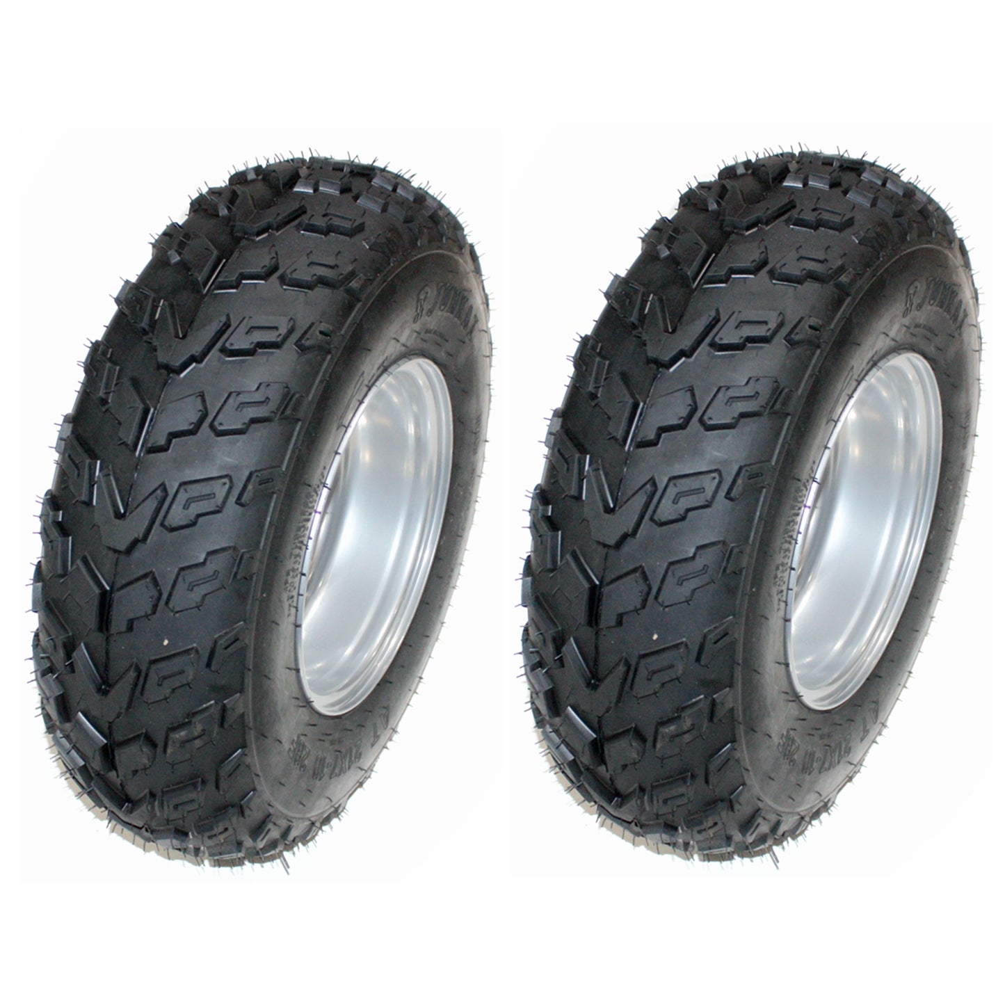 2X 21X7 - 10 inch Front Wheel Rim Tyre Tire 200c 250cc Quad Dirt Bike ATV Buggy