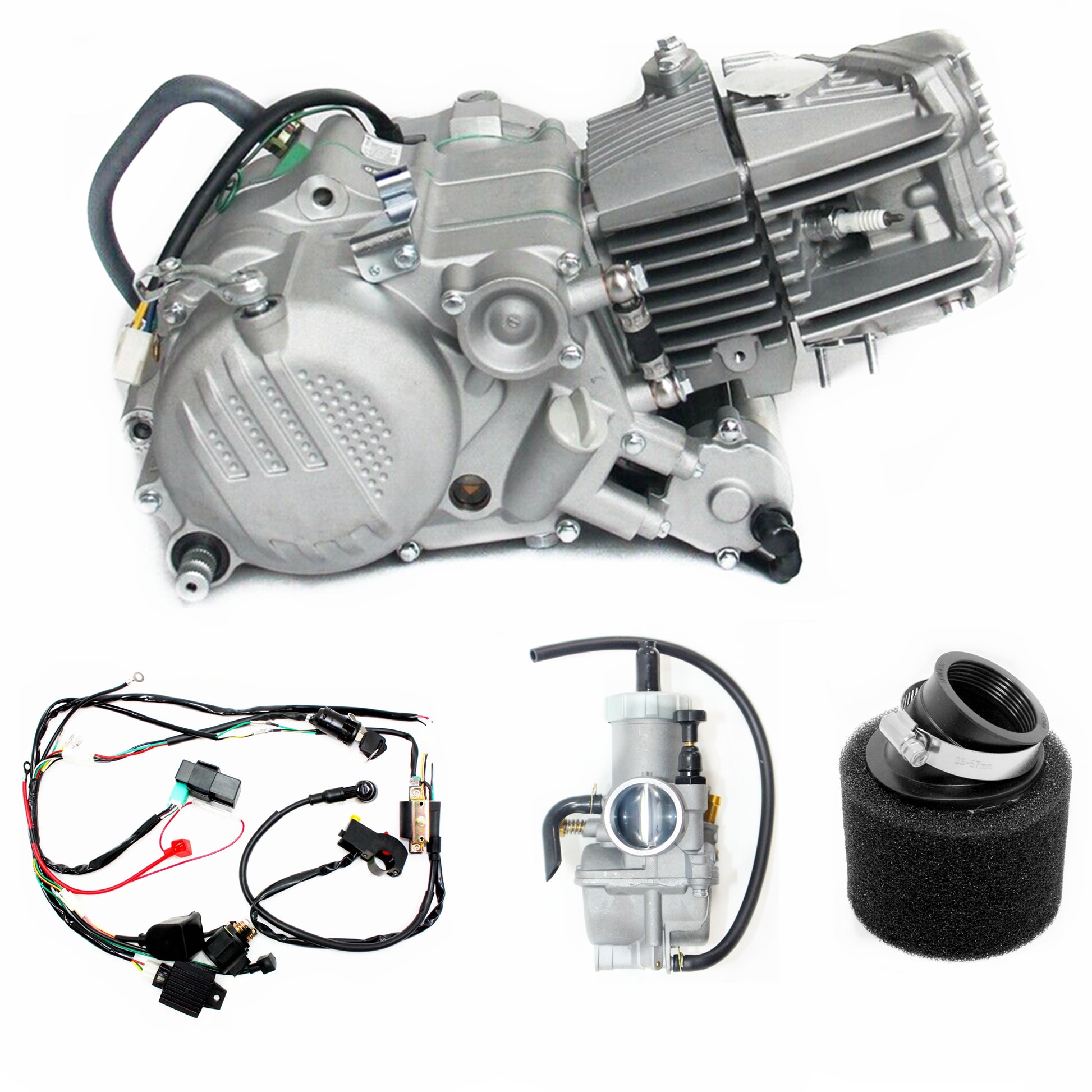 ZS212 212CC 5 Gears Electric Kick Start Manual Racing Engine PIT PRO DIRT BIKE