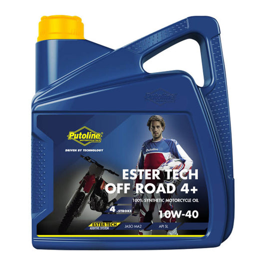 Putoline Ester Tech Off-Road 4+ Engine Oil - 10W40 (4L) (70635)