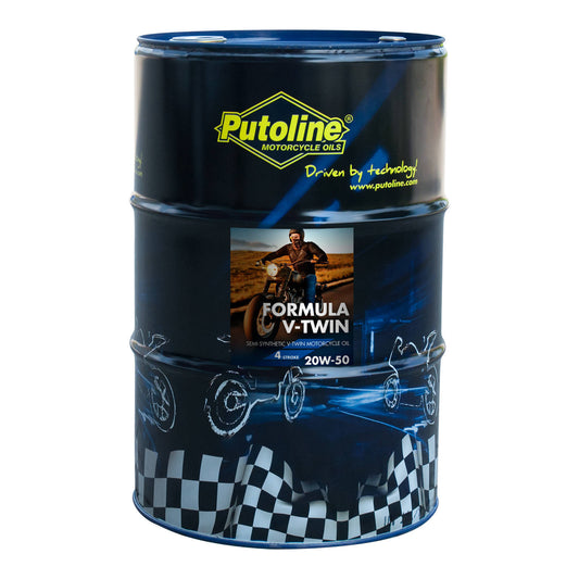 Putoline Formula V-Twin Engine Oil - 20W50 (60L) (70138)