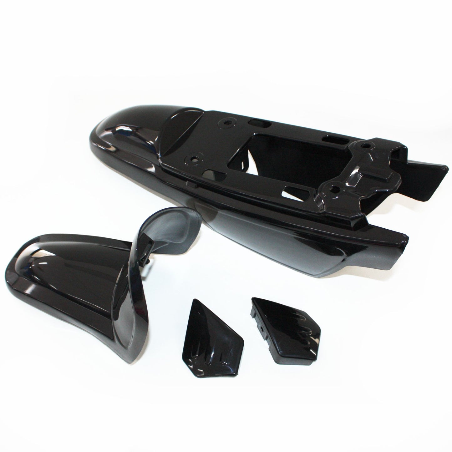 BLACK Plastic Fender Kit Body Cover Fairing Yamaha PW50 PY50 PEEWEE 50 PIT Bike