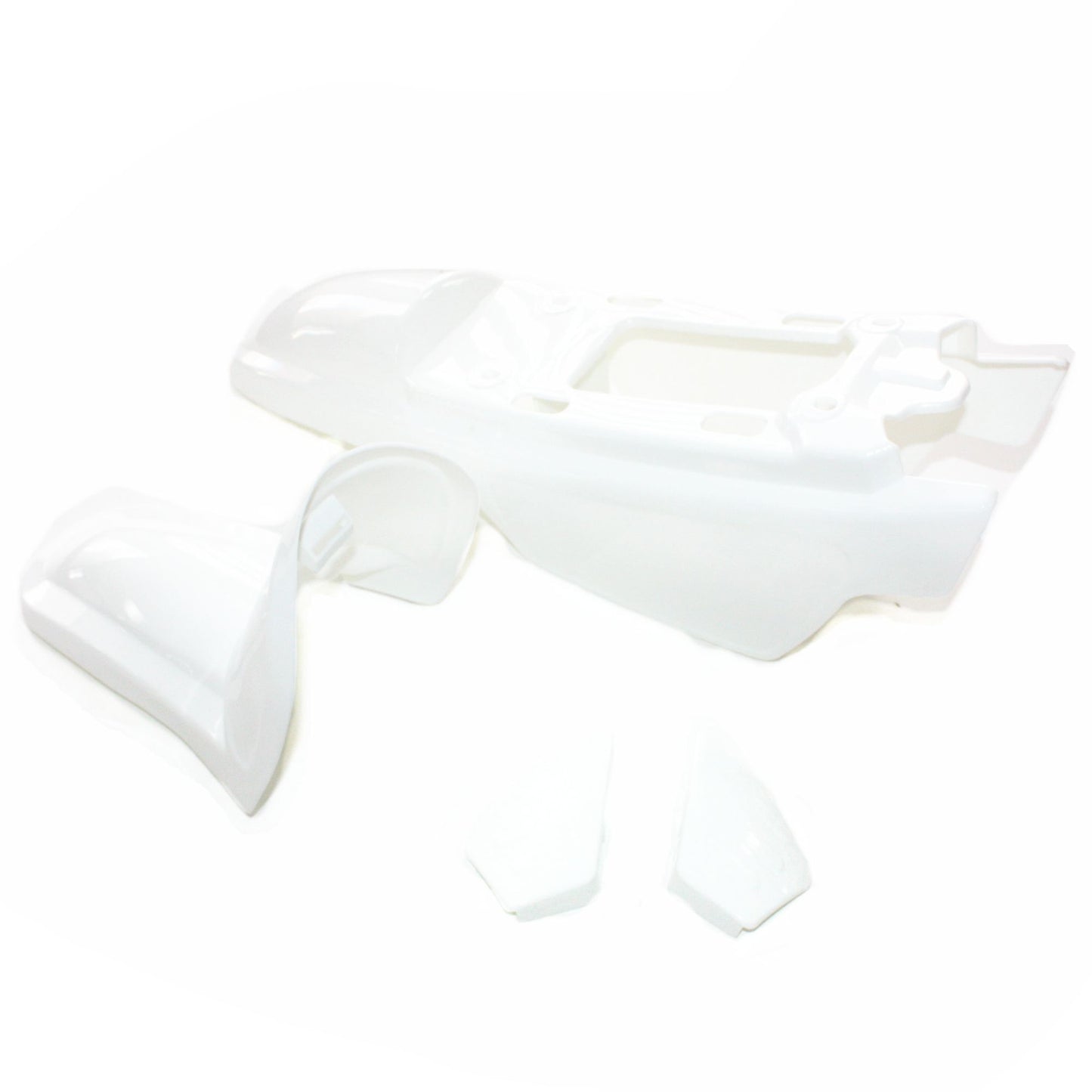 WHITE Plastic Fender Fairing Seat Fuel Tank Yamaha PEEWEE PW50 PY50 50 DIRT BIKE