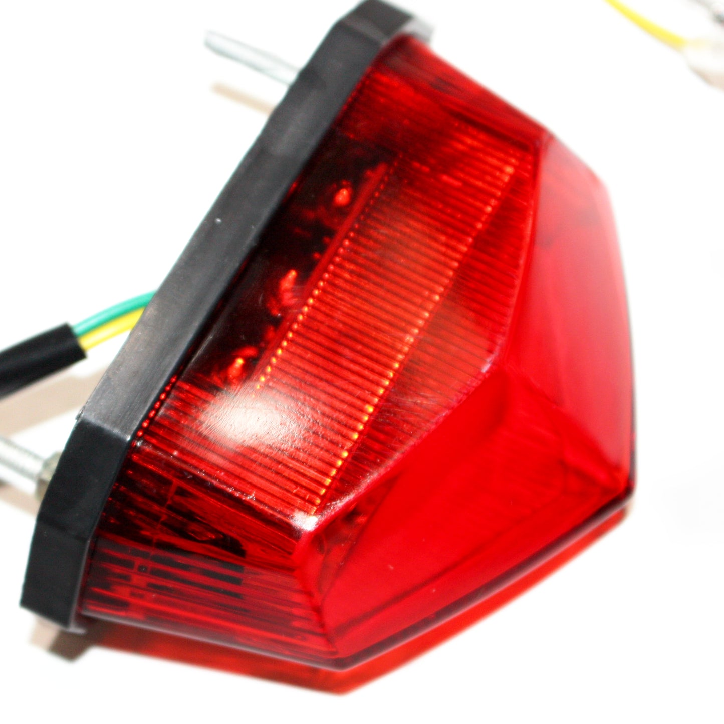 LED Motorcycle Rec Reg Clear Lense Brake Stop Tail Light PIT PRO TRAIL Dirt Bike