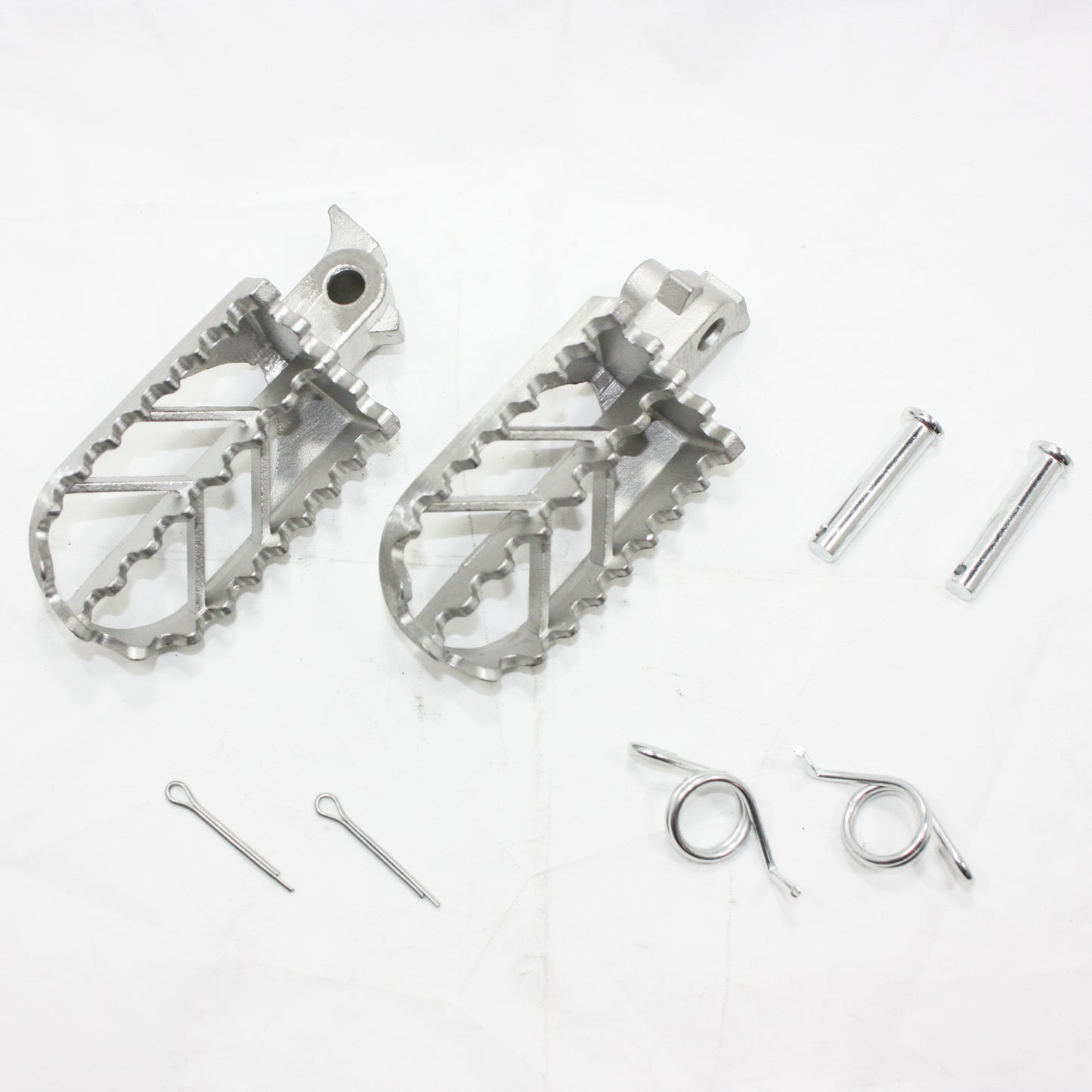 Stainless Steel Foot Pegs Rest Pedal 110cc 125cc 140cc 150cc PIT Trail Dirt Bike