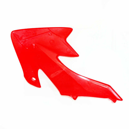 RED Plastic Front Tank Side Guard Fender Fairing CRF50 STYLE PIT PRO Dirt Bike