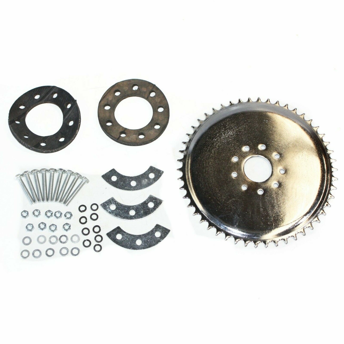 Rear Sprocket Cog 50 Teeth Rubber Mount 80cc 100cc Motorised Motorized Push Bike