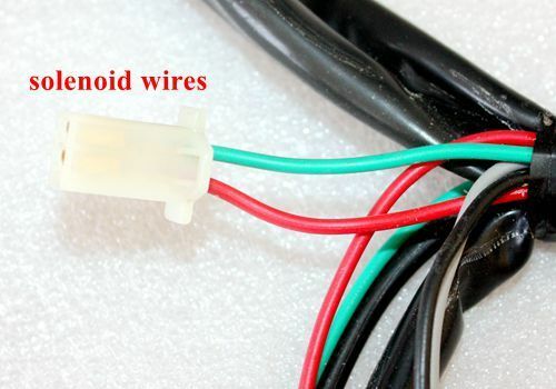 Rec Reg Engine Wire Wiring Harness Loom+ light wires 125cc PIT Trail Dirt Bike