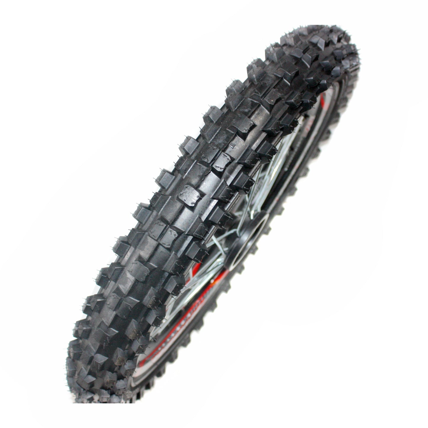 BLACK 12mm Axle 70/100 - 17 17&quot; Inch Front Wheel Rim Tyre Tire PIT PRO Dirt Bike