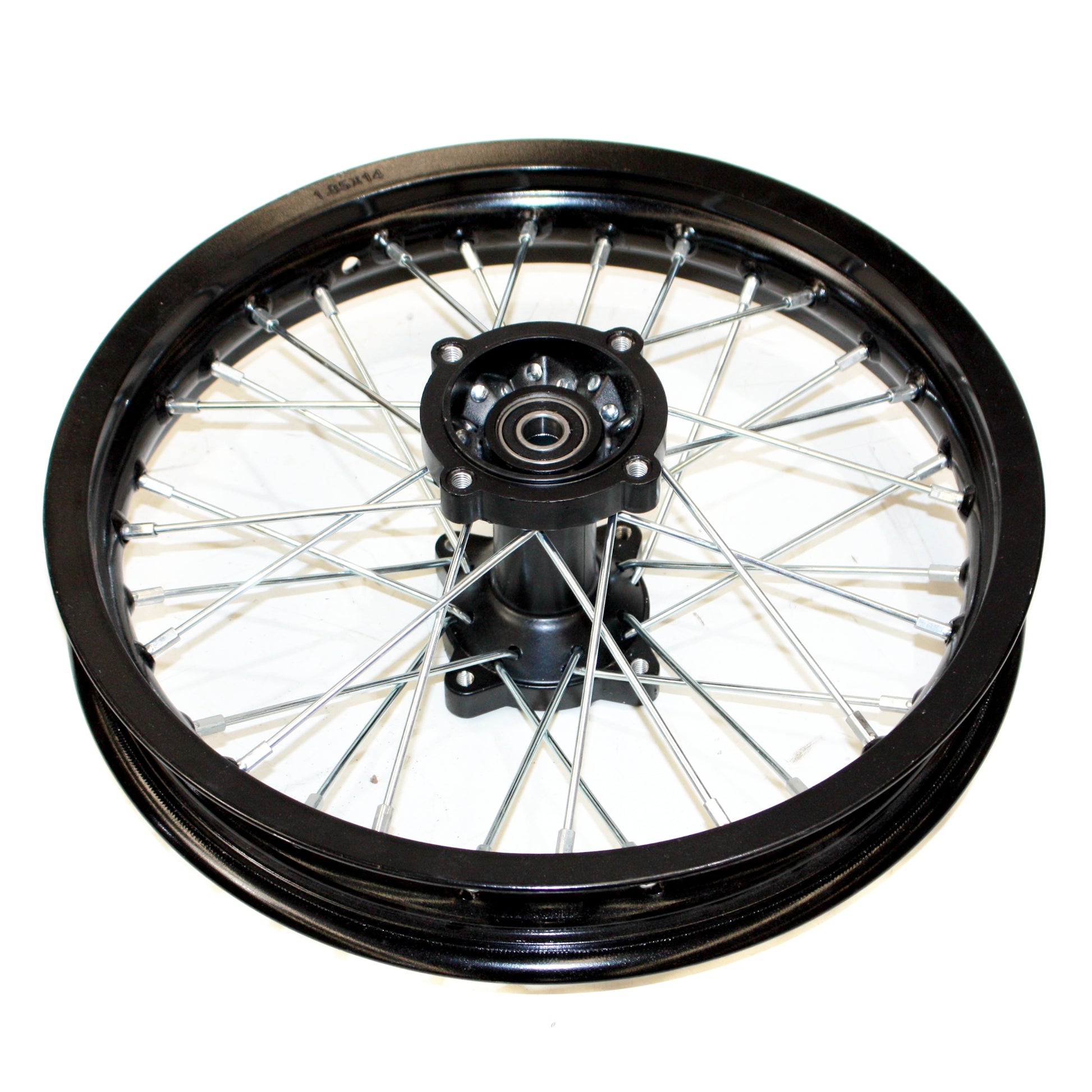 BLACK 90/100 - 14 14&quot; Inch Alloy Rear Back Wheel Rim PIT PRO Bigfoot Dirt Bike