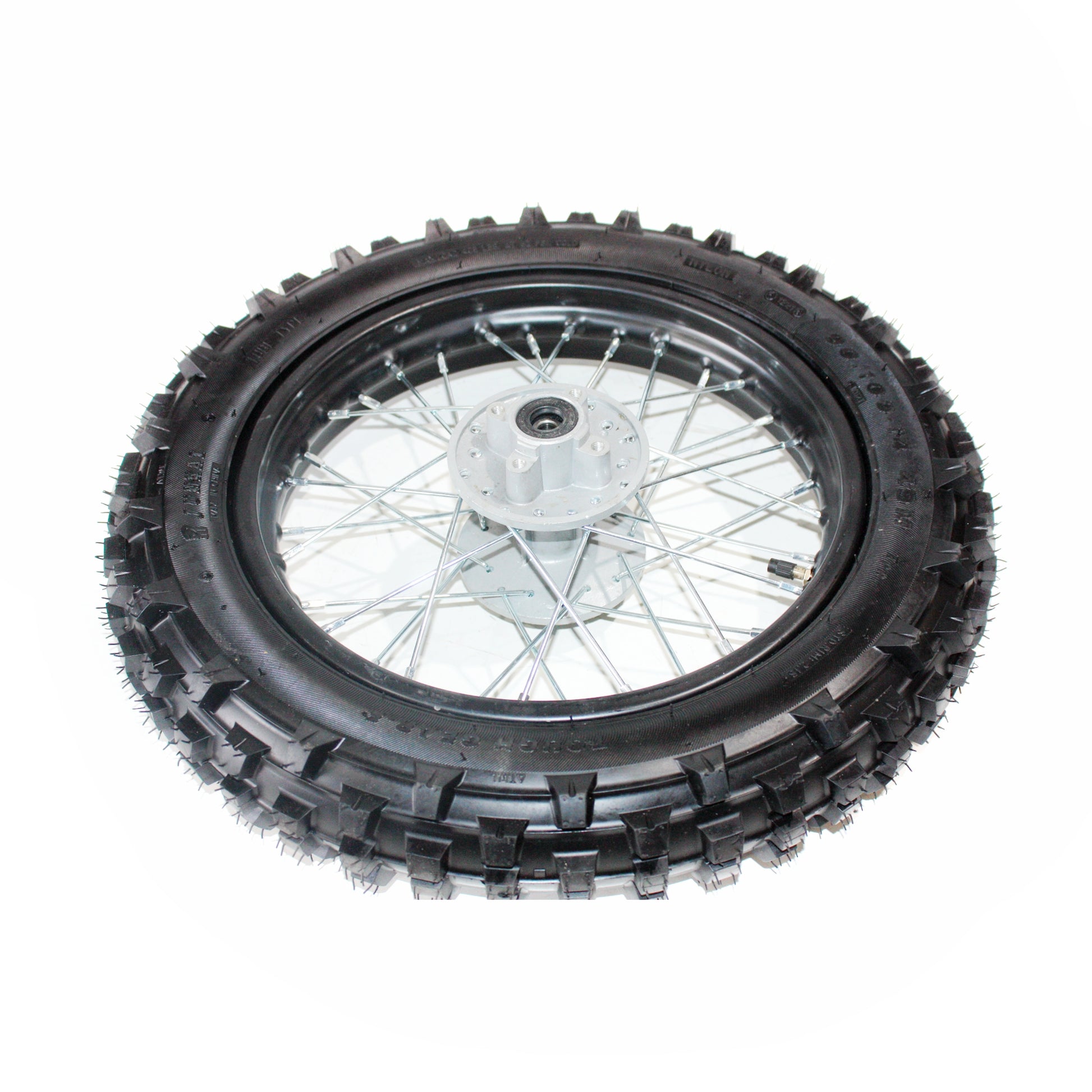 BK 12mm Axle 3.00 - 14 14&quot; Inch Rear Wheel Rim Tyre Tire PIT Bigfoot Dirt Bike