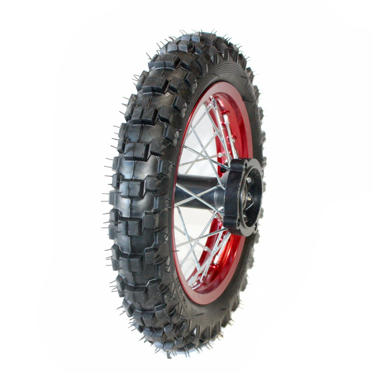 RED 15mm 2.50 - 10 10&quot; Inch Rear Back Wheel Rim Tyre Tire PIT PRO Dirt Bike