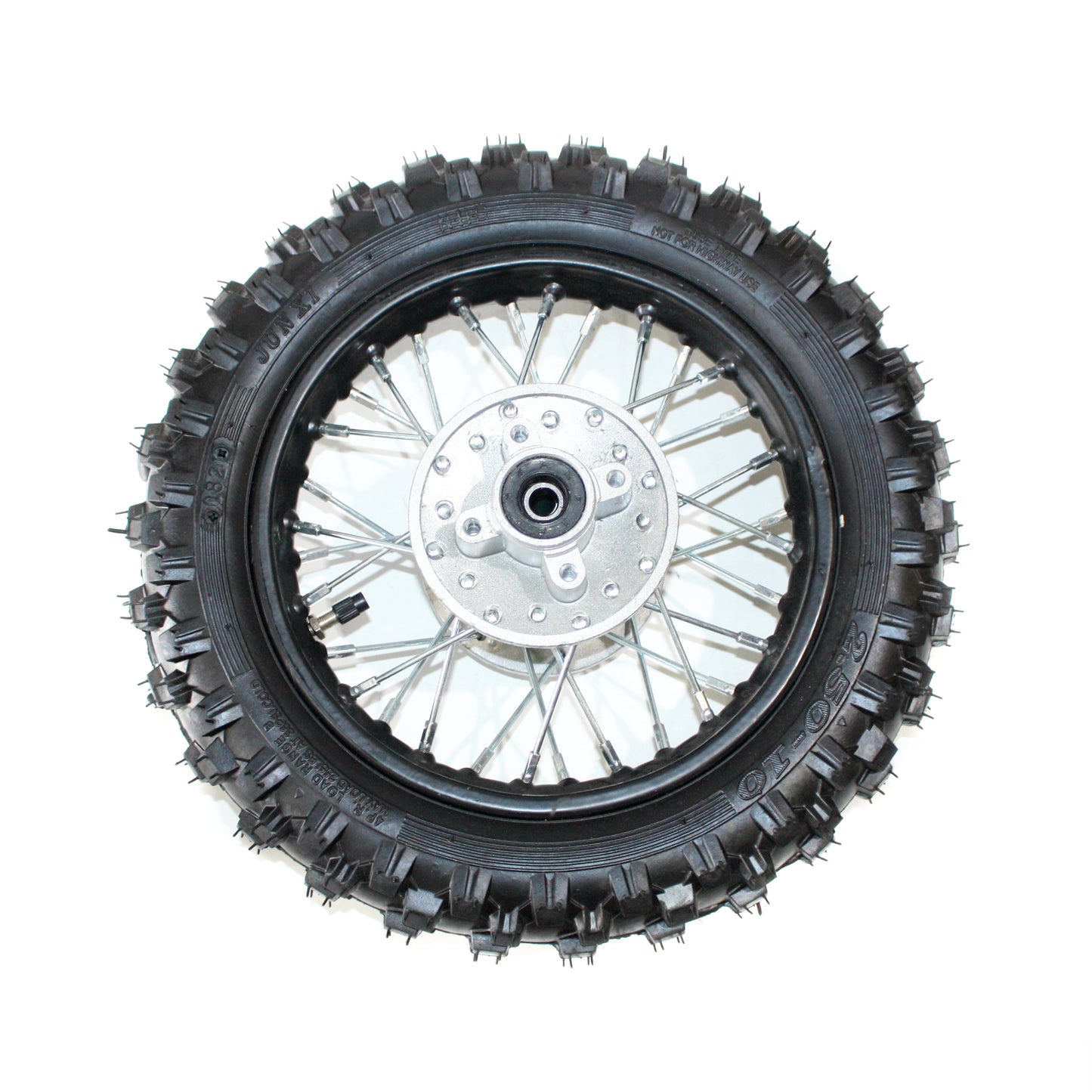 2.50 - 10 10" Inch Rear Disc Brake Wheel Rim Knobby Tyre Tire PIT PRO Dirt Bike