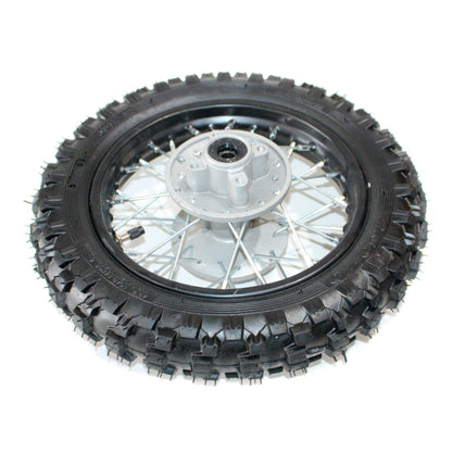 2.50 - 10 10" Inch Rear Disc Brake Wheel Rim Knobby Tyre Tire PIT PRO Dirt Bike