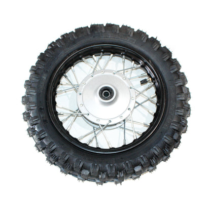 2.50- 10 10&quot; Inch Front Drum Brake Wheel Rim + Tyre Tire PIT PRO Trail Dirt Bike