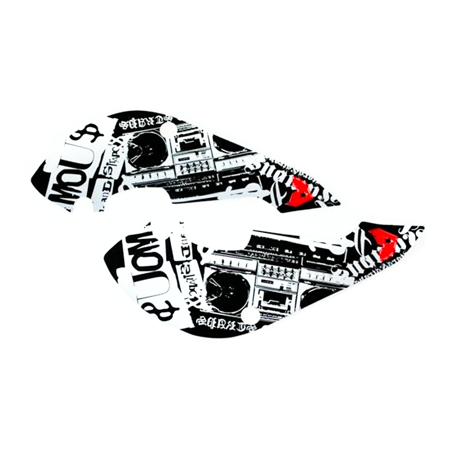 3M FAMOUS Decals Graphic Stickers Kit KLX 110 Style Fairing PIT PRO Dirt Bike