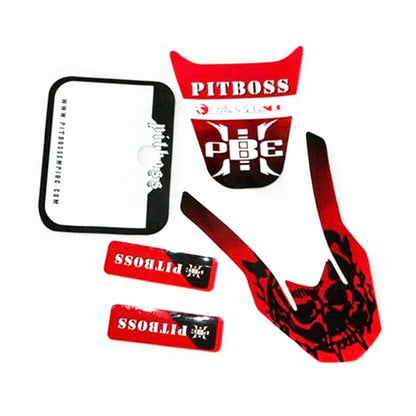 3M PITBOSS Decal Graphics Sticker Kit CRF50 Fairing Plastic PIT PRO Dirt Bike