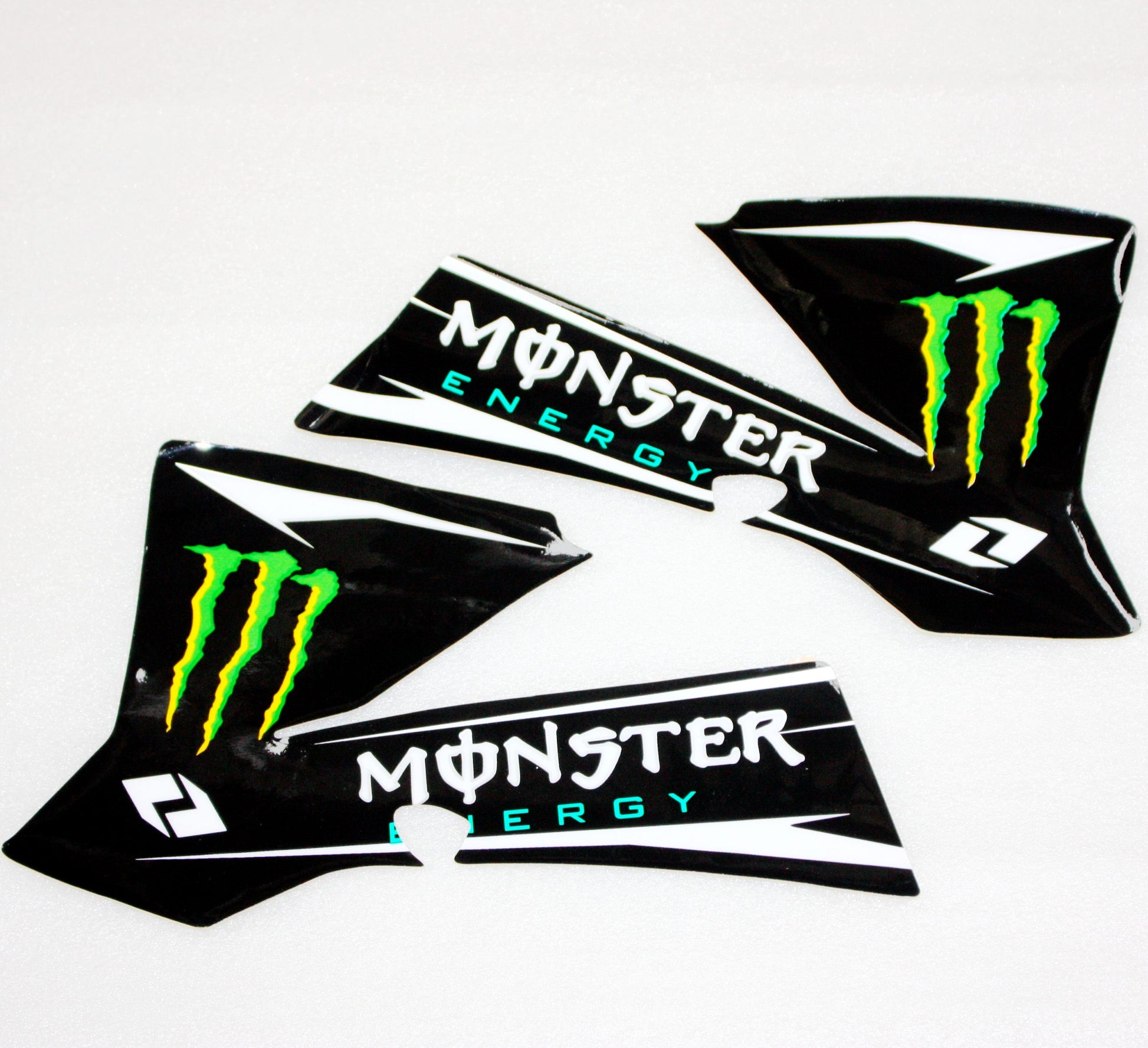 3M MONSTER Decals Graphics Sticker Kit KTM 50 Style Fairing PIT Trail Dirt Bike