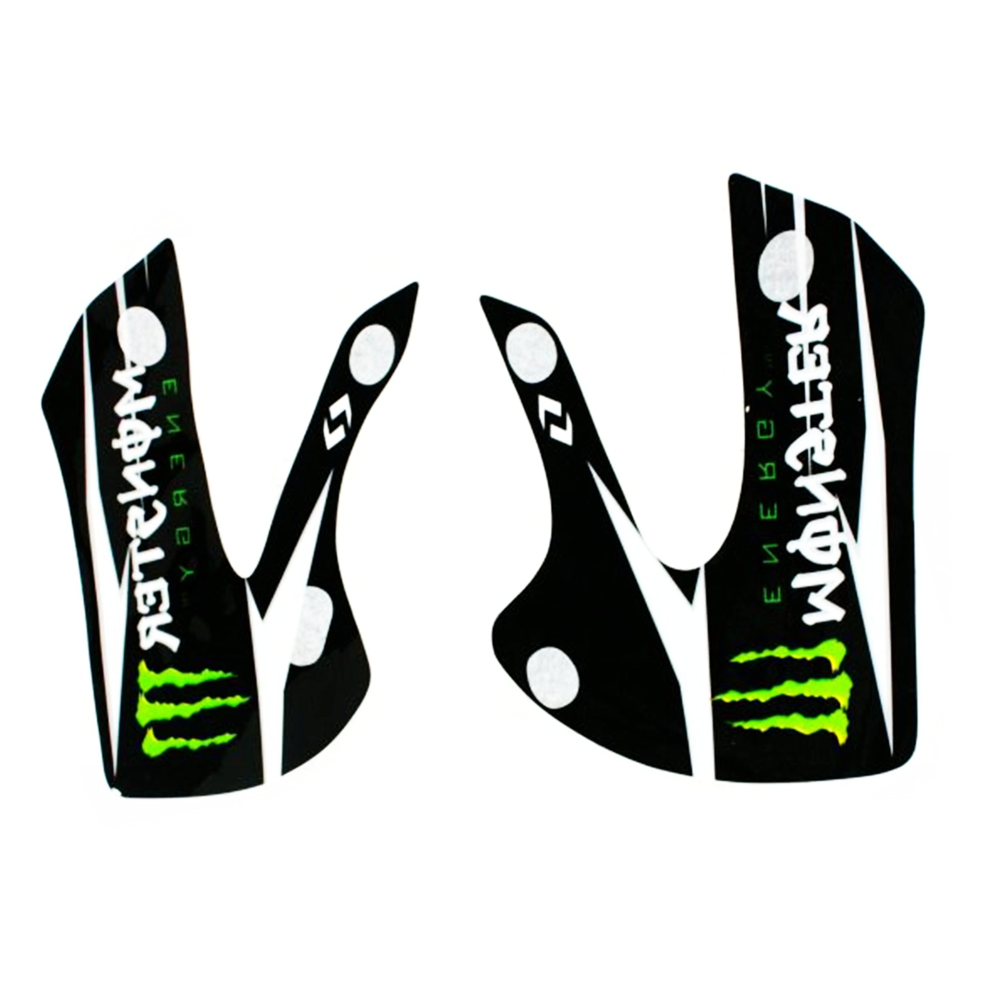 MONSTER Decals Graphic Stickers Kit KLX110 STYLE Fairing PIT PRO Dirt Bike