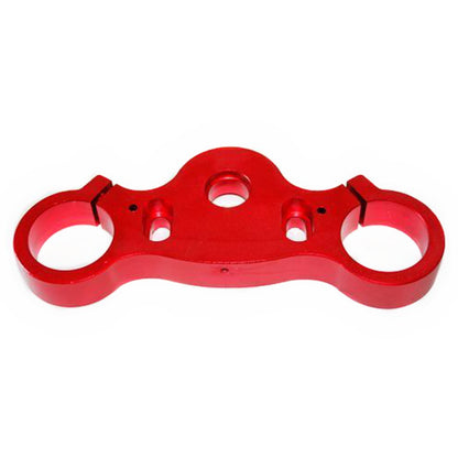 RED CNC 45mm 48mm Handle Bar Triple Trees Triple Clamps Riser PIT PRO DIRT BIKE