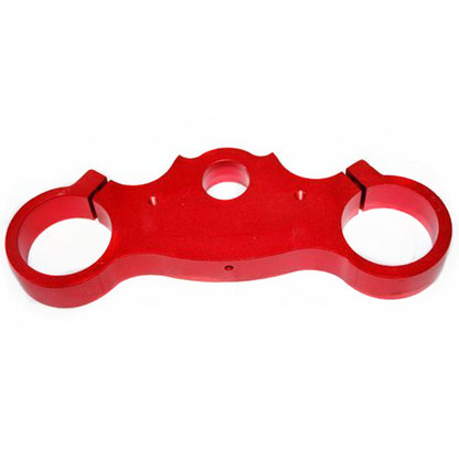 RED CNC 45mm 48mm Handle Bar Triple Trees Triple Clamps Riser PIT PRO DIRT BIKE