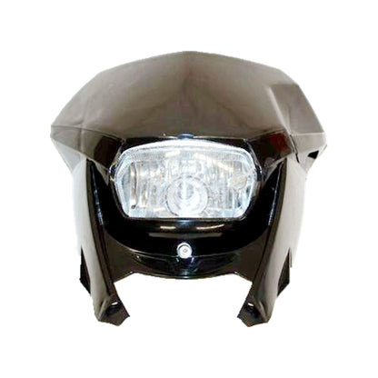 WHITE Rec Reg Head Light Lamp + Strip PIT Trail Dirt Motrocycle Motorcross Bike