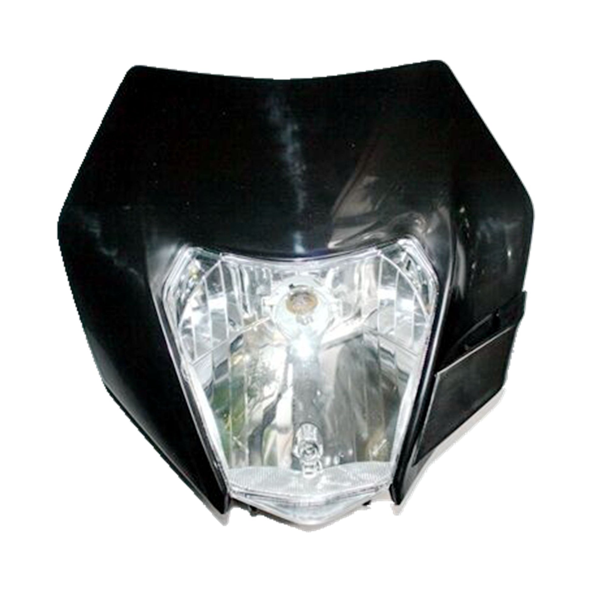 BLACK KTM Style Universal MX Headlight PIT TRAIL DIRT BIKE Motrocycle Motorcross