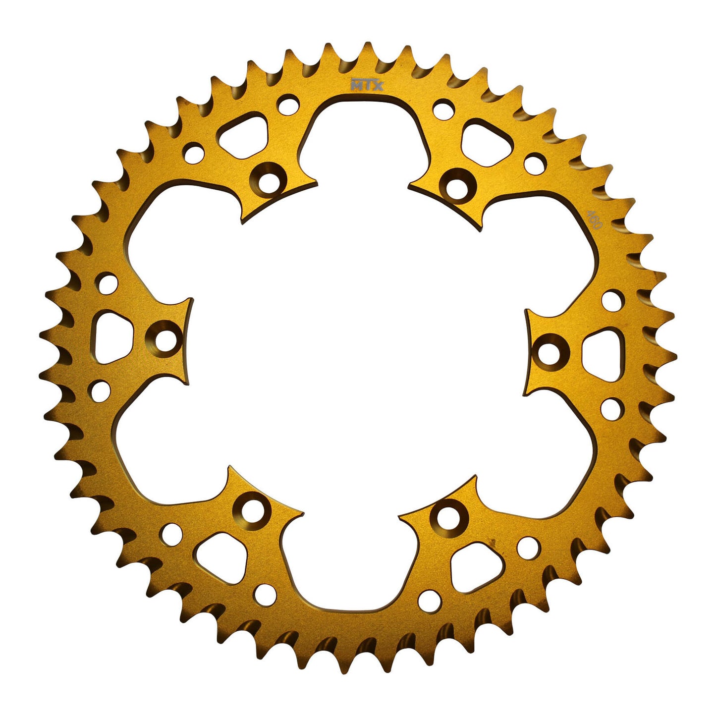MTX 460 Zero Aluminium Rear Sprocket #520 - Gold (49T) (11A-110-49GLD)