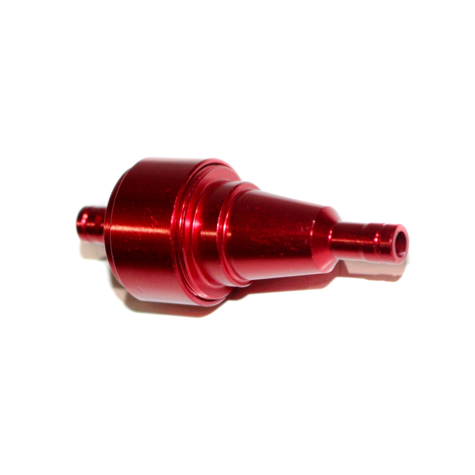 1X 6mm Alloy RED Petrol Fuel Filter Cleaner PIT PRO Quad Dirt Bike ATV Buggy