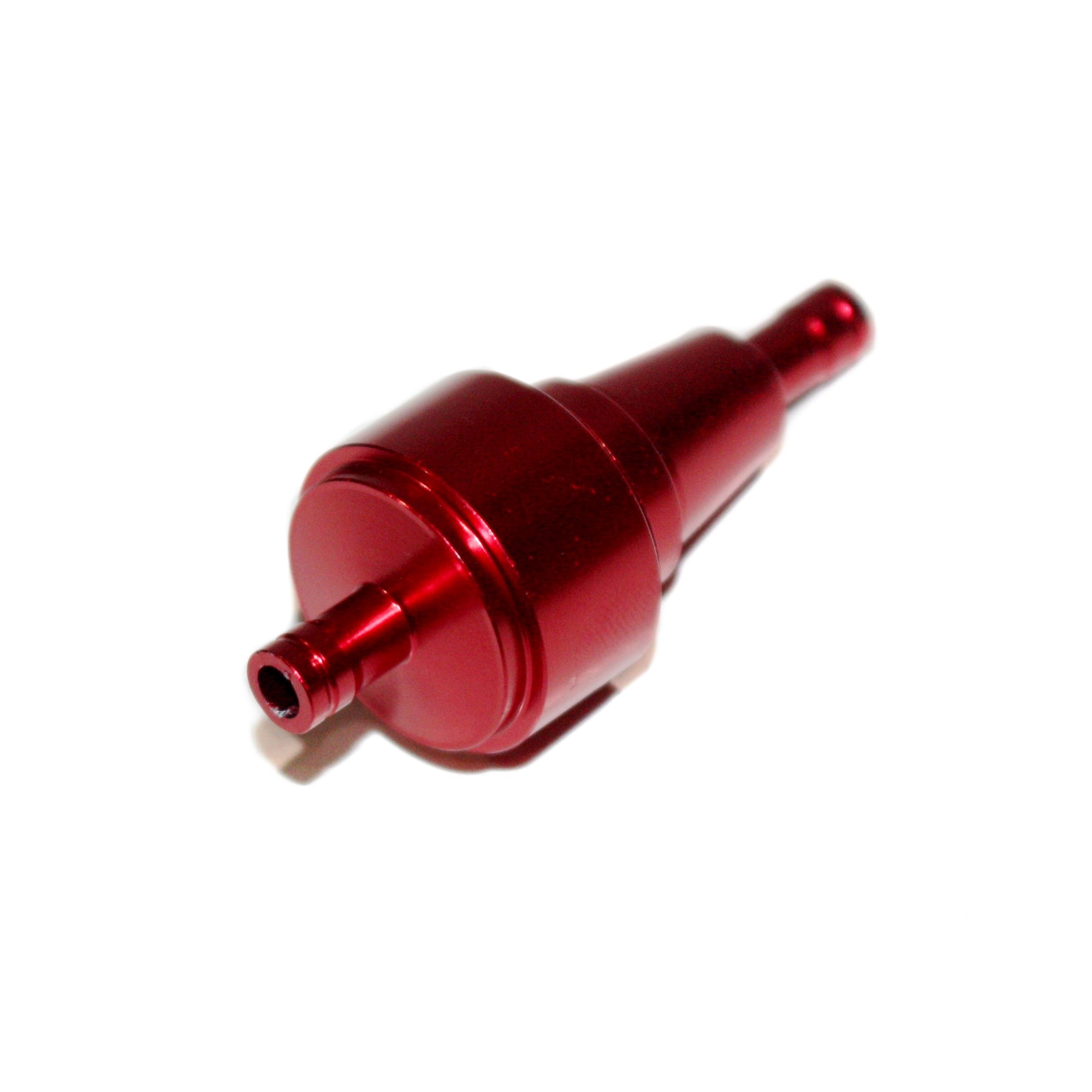 1X 6mm Alloy RED Petrol Fuel Filter Cleaner PIT PRO Quad Dirt Bike ATV Buggy