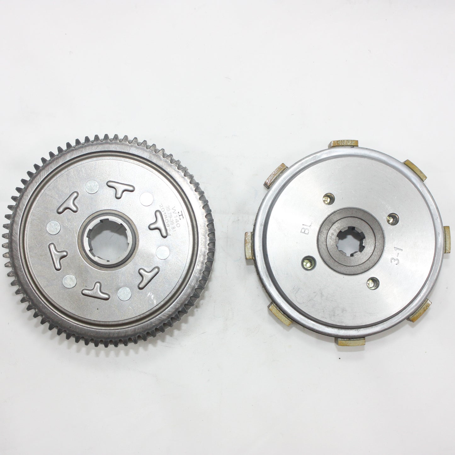 6 Plate 67T Manual Engine Clutch Plate Assembly ZS 155cc PIT PRO Trail Dirt Bike