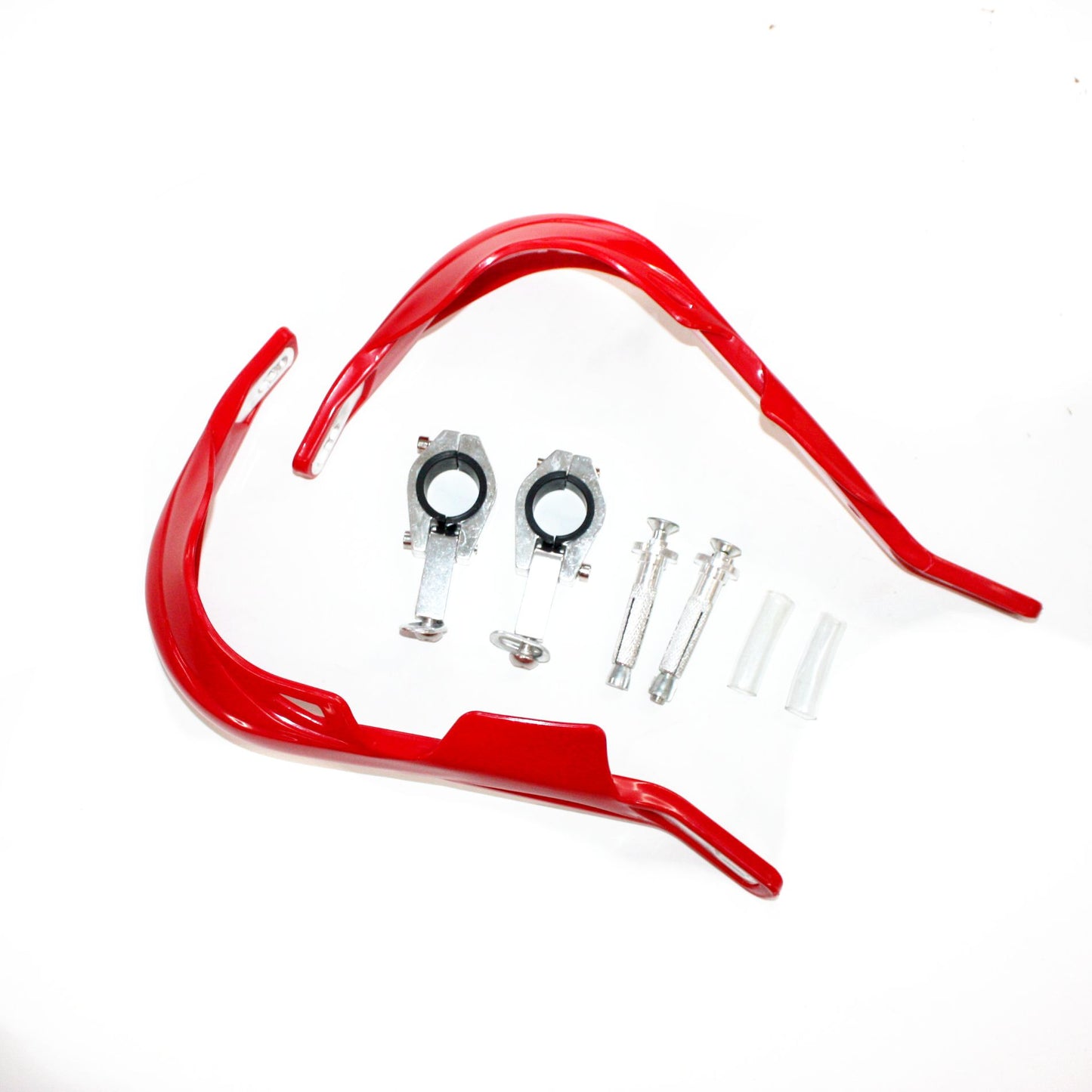 RED ALLOY Heavy Duty 22mm Handle Bar Hand Guard PIT PRO Trail Quad Dirt Bike ATV