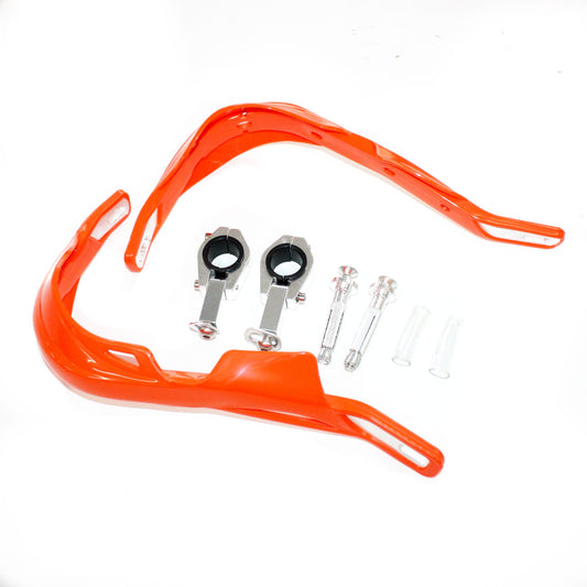 ORANGE ALLOY Heavy Duty 22mm Handle Bar Hand Guard PIT PRO Trail Quad Dirt Bike