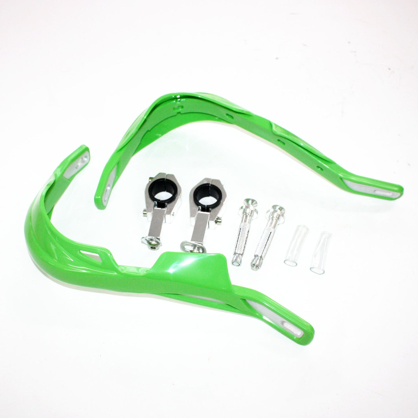 GREEN ALLOY Heavy Duty 22mm Handle Bar Hand Guard PIT PRO Trail Quad Dirt Bike