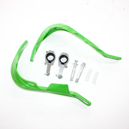 GREEN ALLOY Heavy Duty 22mm Handle Bar Hand Guard PIT PRO Trail Quad Dirt Bike