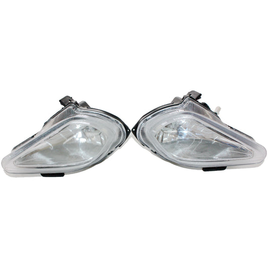 12V Pair Left Right Head Light Lamp 250cc Sport Quad Dirt Bike ATV Eye Shape