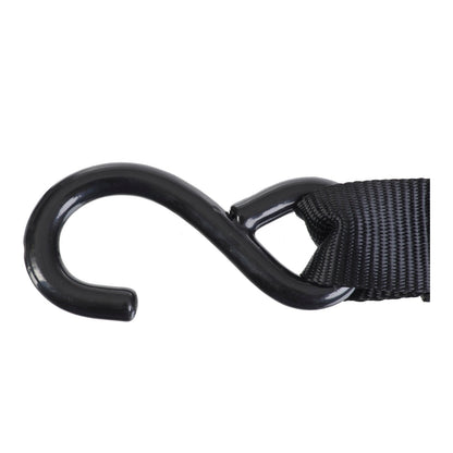 Whites Tie Downs 1 1/2in x 6ft - Black / Red