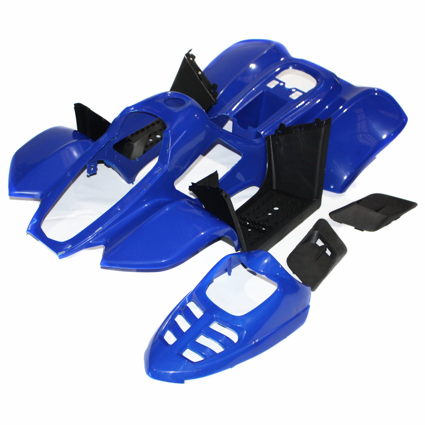 BLUE Plastics Fairing Fender Guards Cover Kit 50cc 70 110cc Quad Dirt Bike ATV