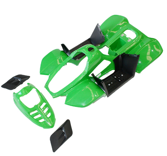 GREEN Plastics Fairing Fender Guards Cover Kit 50cc 70 110cc Quad Dirt Bike ATV