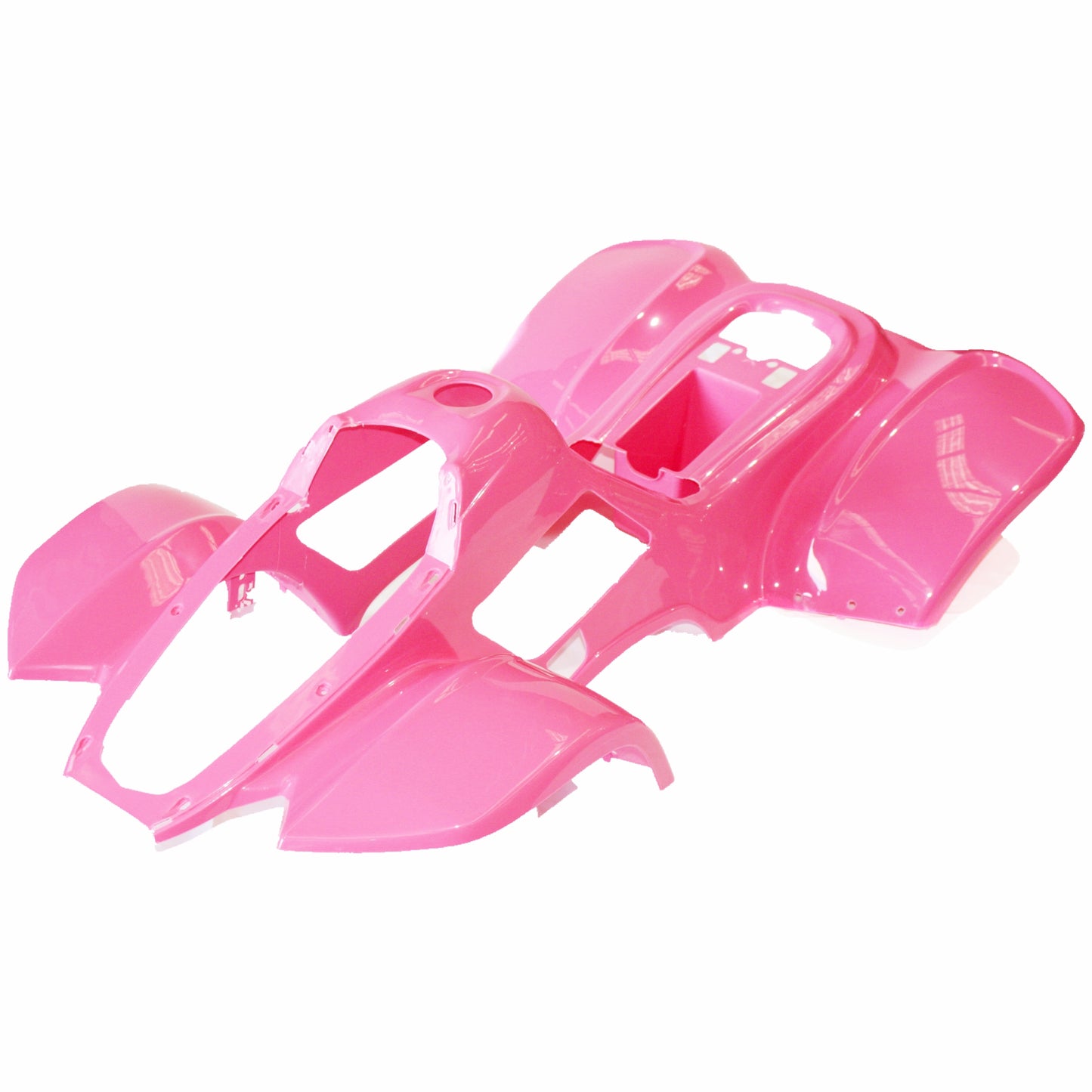 PINK Plastics Fairing Fender Guards Cover Kit 50cc 70cc 110cc Quad Dirt Bike ATV