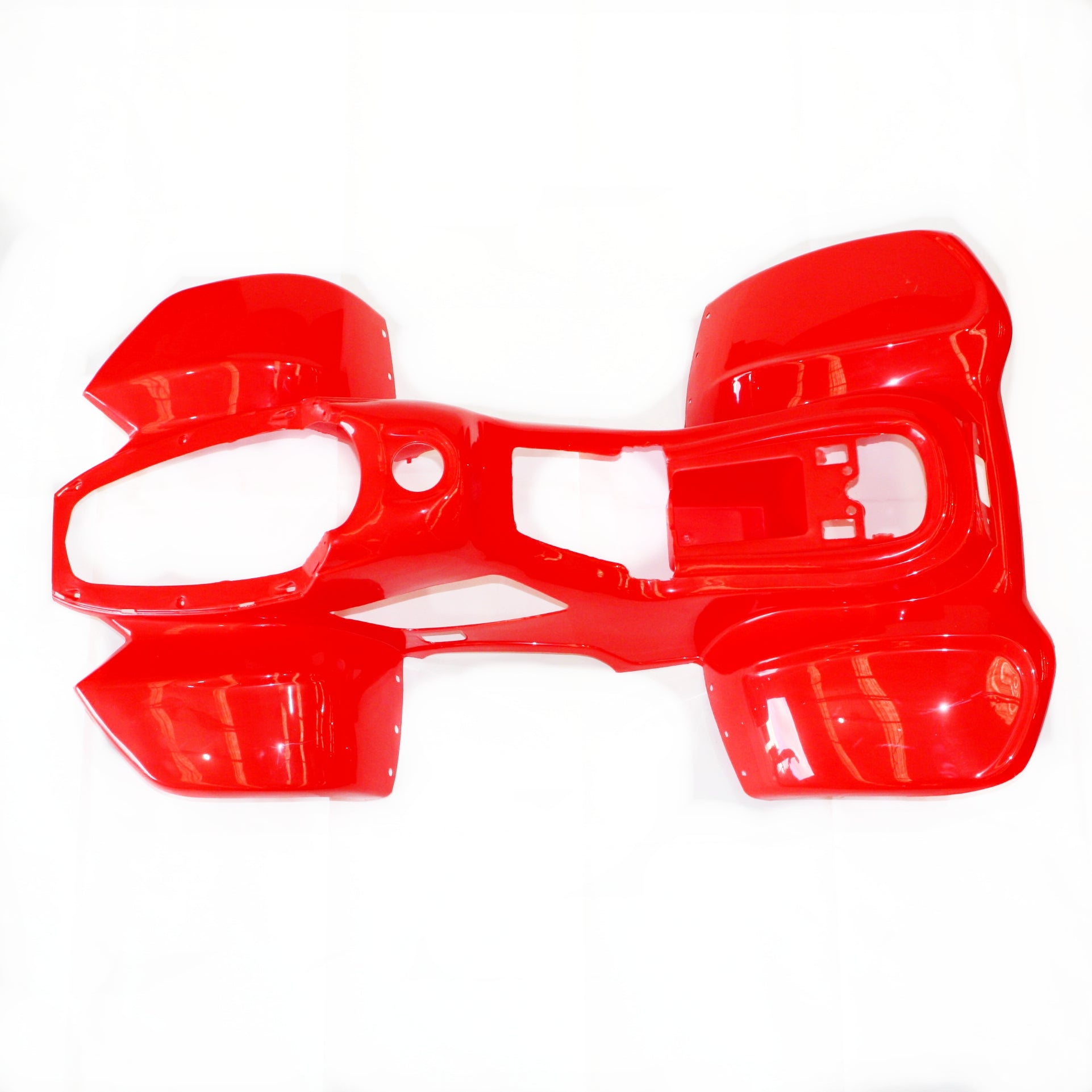 RED Plastics Fairing Fenders Guards Cover Kit 50cc 70cc 110cc Quad Dirt Bike ATV