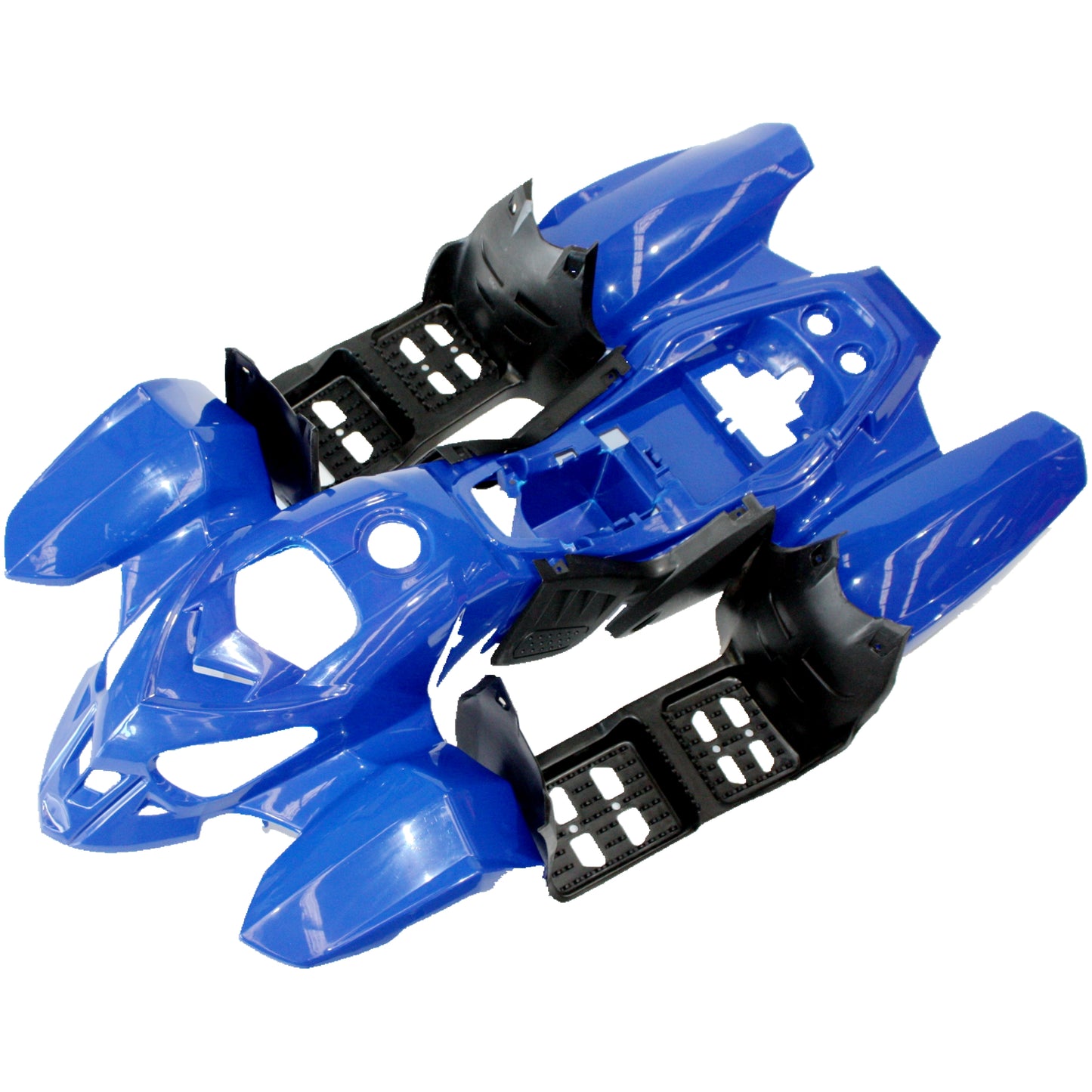 BLUE Plastics Fairing Fender Guards Cover Kit 110cc 125cc Quad Dirt Bike ATV