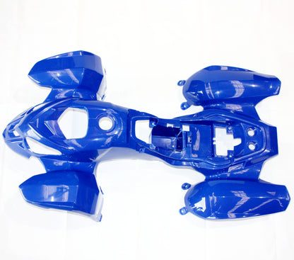 BLUE Plastics Fairing Fender Guards Cover Kit 110cc 125cc Quad Dirt Bike ATV