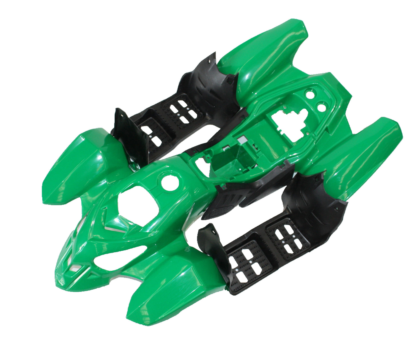 GREEN Plastics Fairing Fender Guards Cover Kit 110cc 125cc Quad Dirt Bike ATV