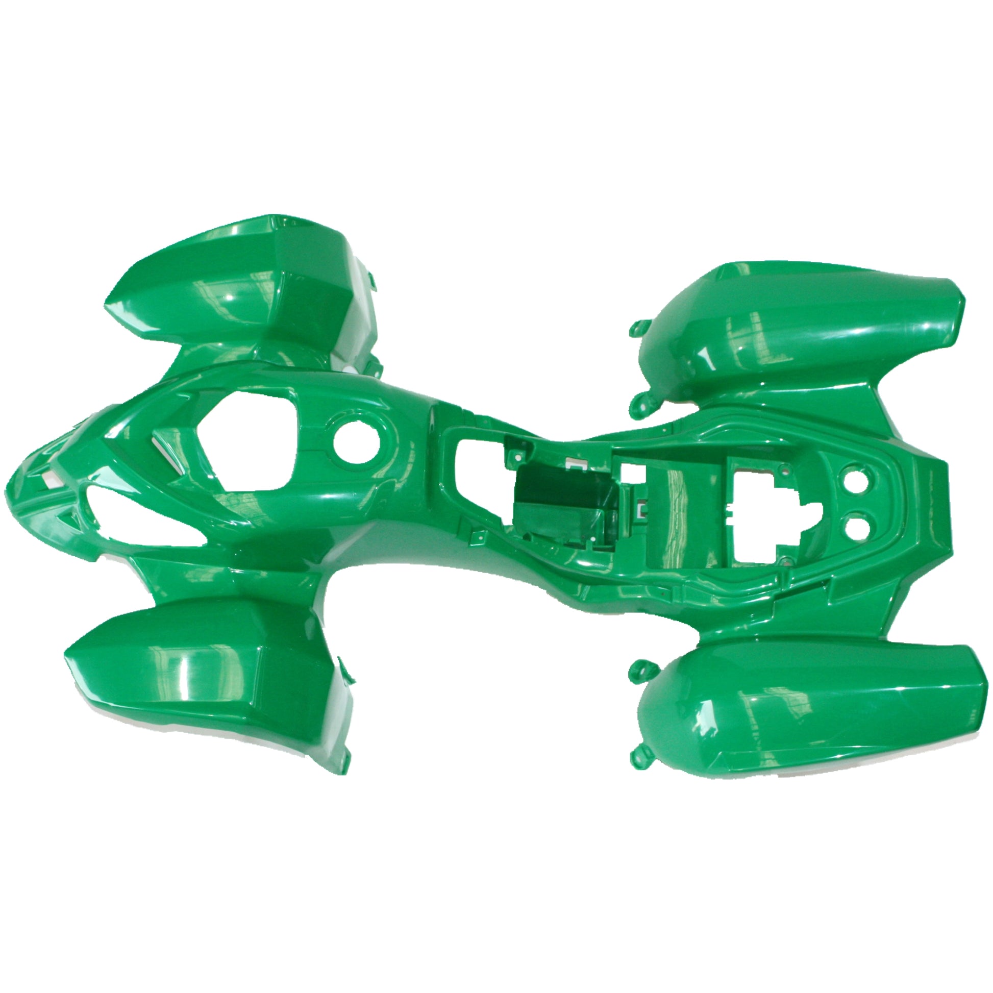 GREEN Plastics Fairing Fender Guards Cover Kit 110cc 125cc Quad Dirt Bike ATV