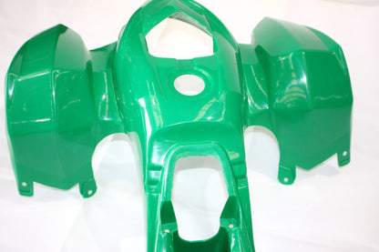 GREEN Plastics Fairing Fender Guards Cover Kit 110cc 125cc Quad Dirt Bike ATV