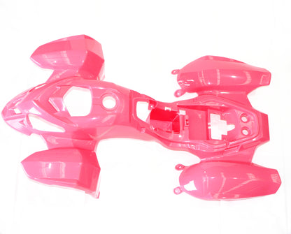 PINK Plastics Fairing Fender Guards Cover Kit 110cc 125cc Quad Dirt Bike ATV