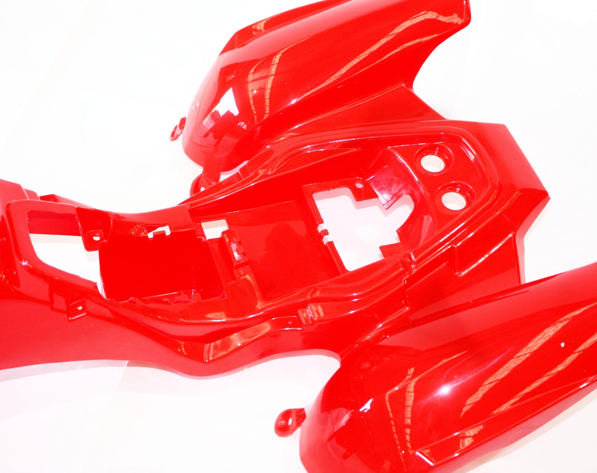 RED Plastics Fairing Fender Guards Cover Kit 110cc 125cc Quad Dirt Bike ATV