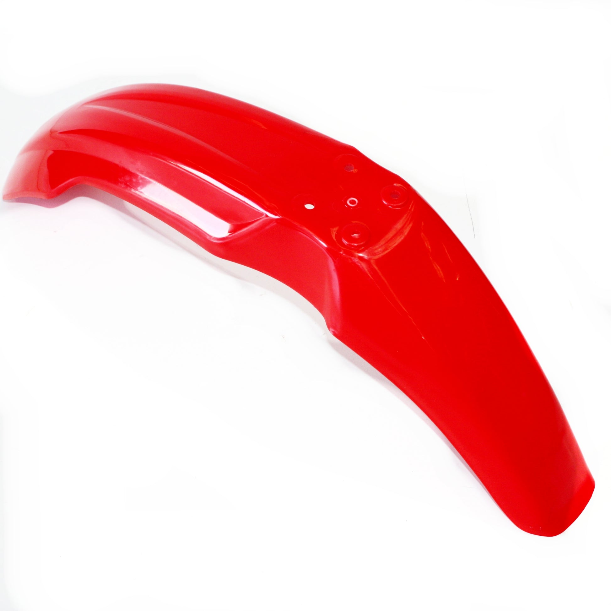 RED Plastic Front Wheel Mud Guard Fender CRF 250CC Style PIT Trail Dirt Bike