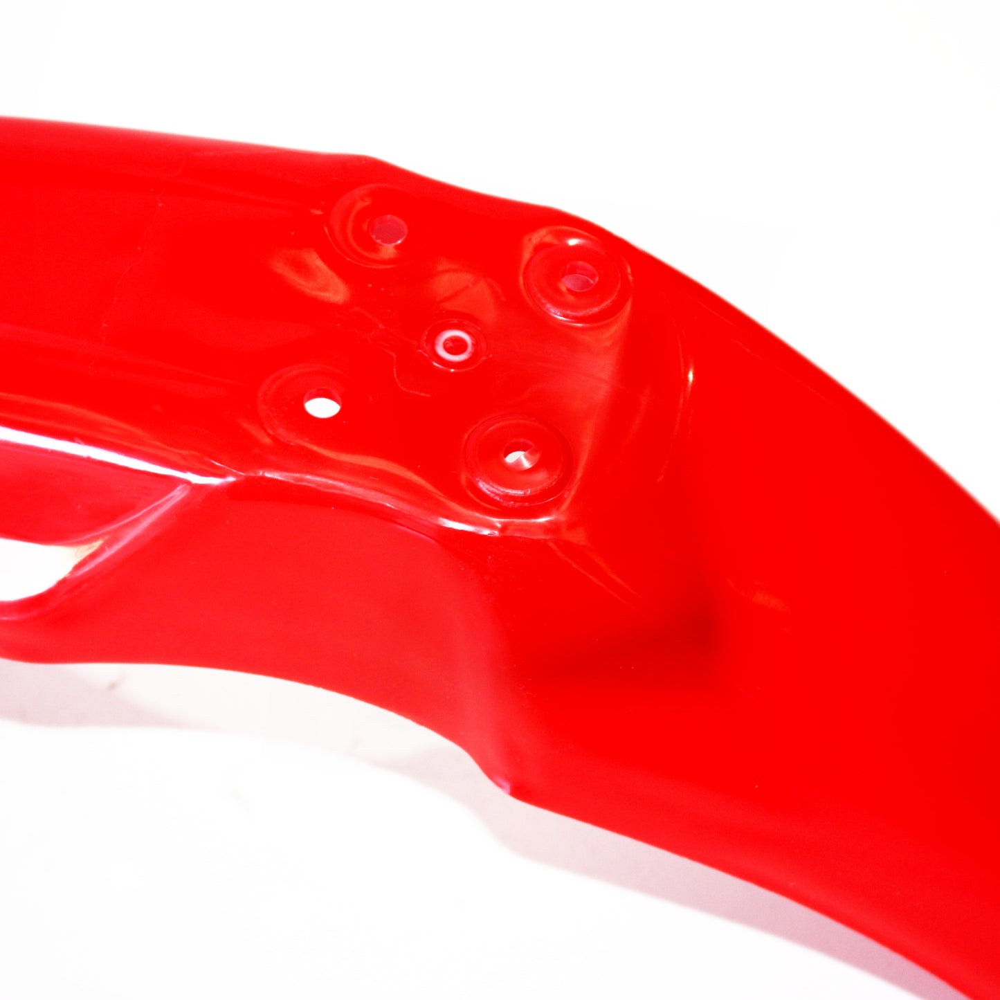 RED Plastic Front Wheel Mud Guard Fender CRF 250CC Style PIT Trail Dirt Bike