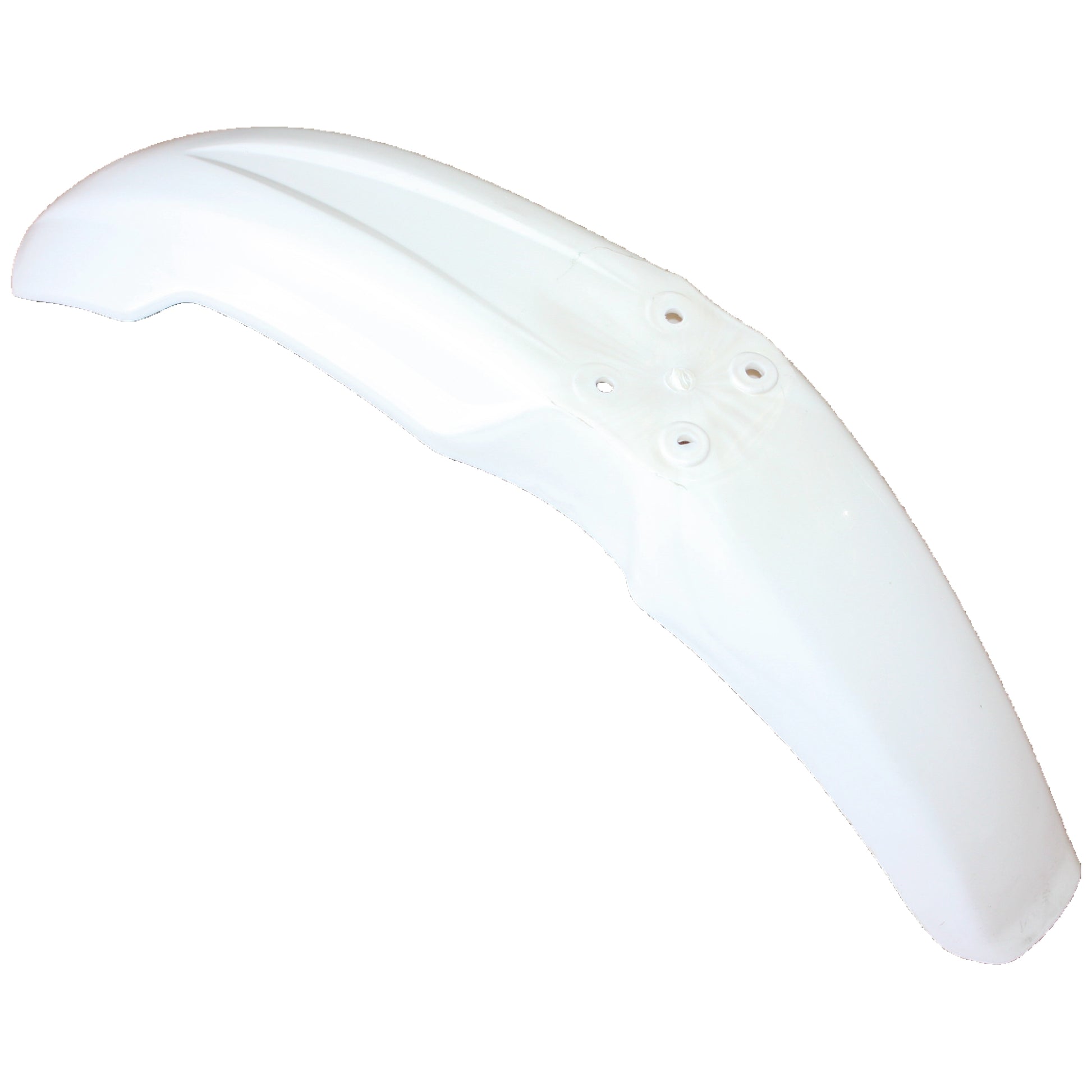 WHITE Plastic Front Wheel Mud Guard Fender CRF 250CC Style PIT Trail Dirt Bike